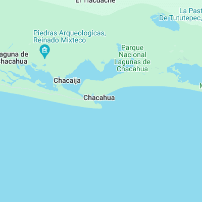 Chacahua surf map