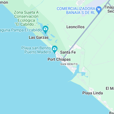 Puerto Madero surf map