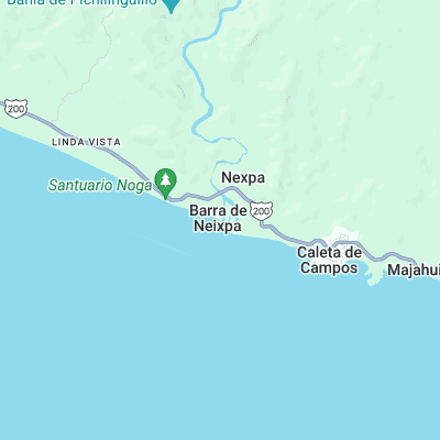 Rio Nexpa surf map