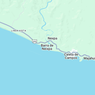 Rio Nexpa surf map