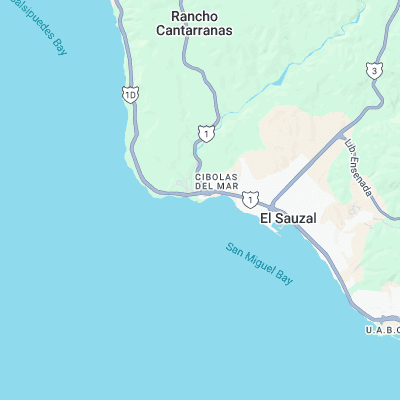 San Miguel surf map