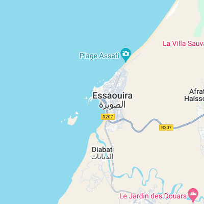 Essaouira surf map