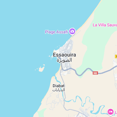 Essaouira surf map