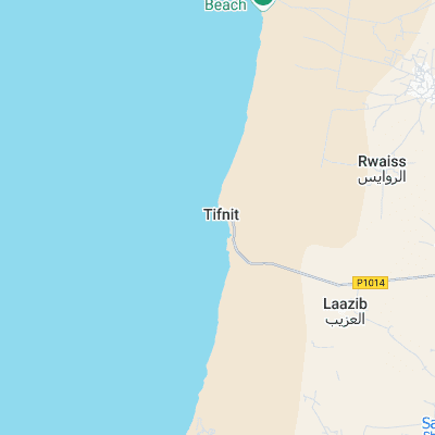 Tifnit surf map