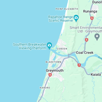 Blaketown Wedge surf map