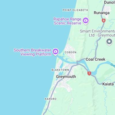 Blaketown Wedge surf map