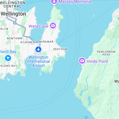 Breaker Bay surf map