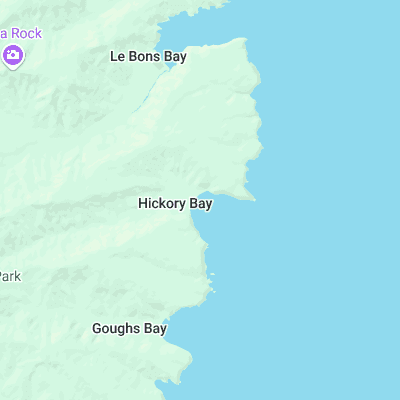 Hickory Bay surf map