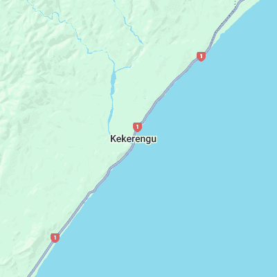 Kekerengu surf map