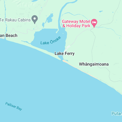 Lake Ferry surf map