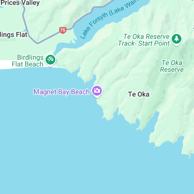 Magnet Bay surf map