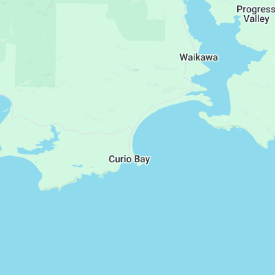 Porpoise Bay surf map