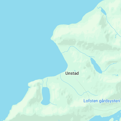 Unstad surf map
