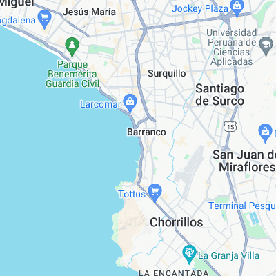 Barranquito surf map