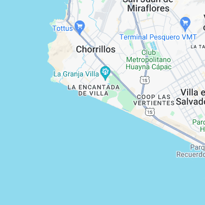 Villa surf map