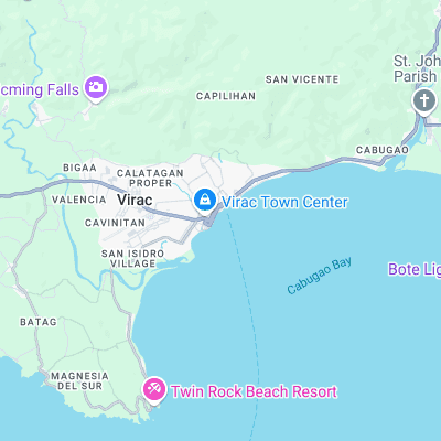 Virac Harbor surf map