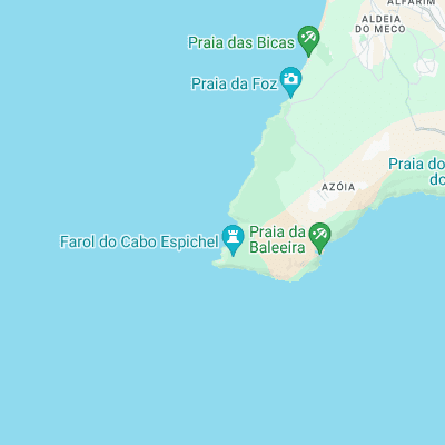 Bicas surf map