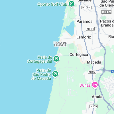 Cortega surf map