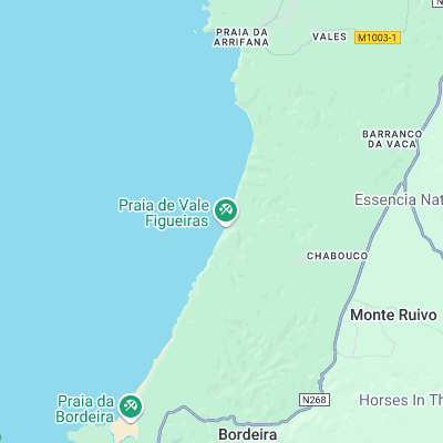 Figueiros surf map