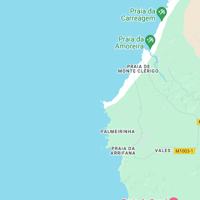 Lage do Pescador surf map