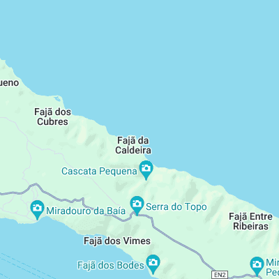 Lago do Linho surf map