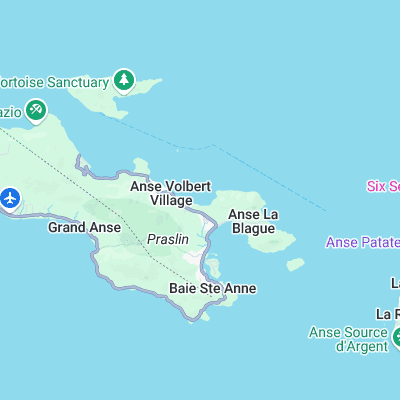 Cote D'Or Lodge surf map