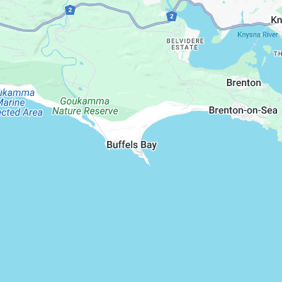 Buffalo Bay (Murpheys) surf map