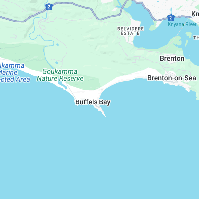 Buffalo Bay (Murpheys) surf map