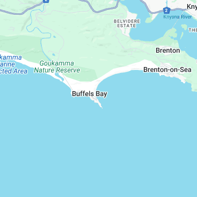 Buffalo Bay (Point) surf map