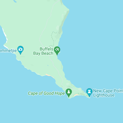 Buffels Bay surf map
