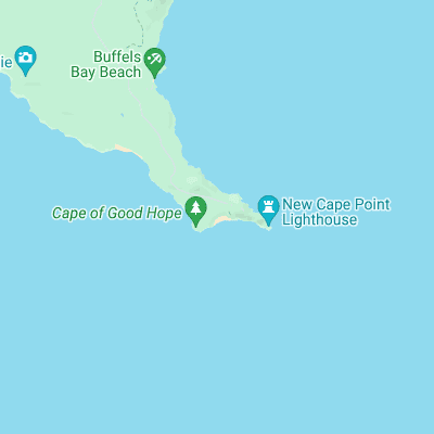 Dias Beach surf map