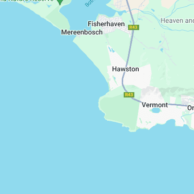 Hawston surf map