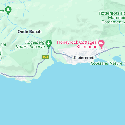 Kleinmond surf map