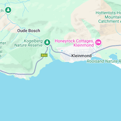 Kleinmond surf map