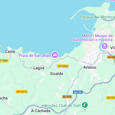 Barra surf map