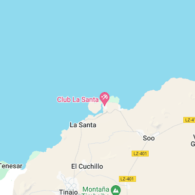 Boca del Abajo surf map
