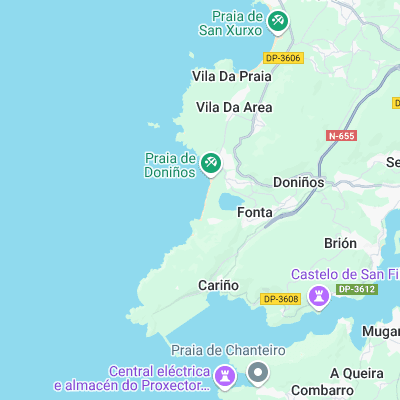 Doninos surf map