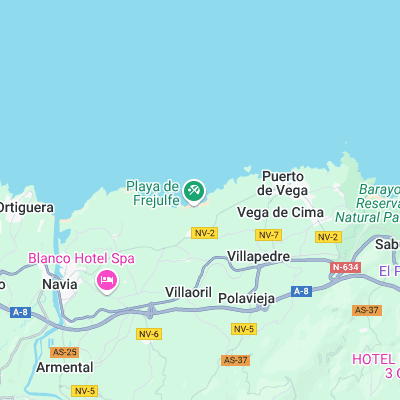 Frejulfe surf map