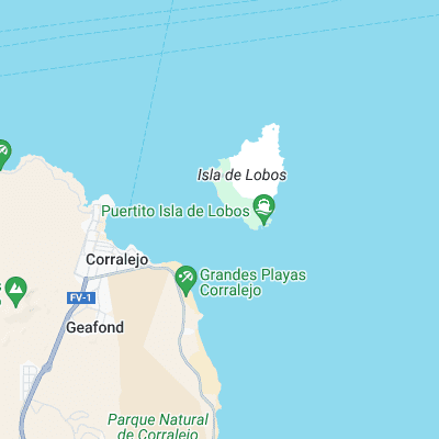 Los Lobos surf map