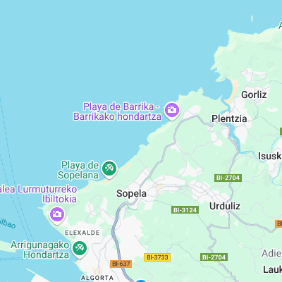 Menakoz surf map