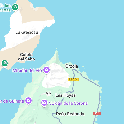 Playa de la Canteria surf map