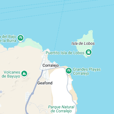 Rocky Point Outside surf map