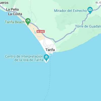 Tarifa surf map