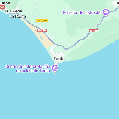 Tarifa surf map