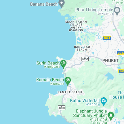 Pansea Beach surf map