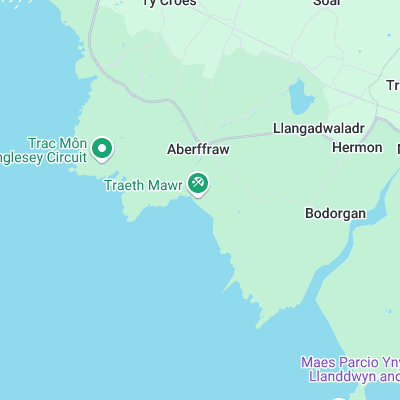 Aberffraw surf map