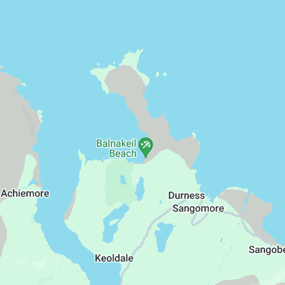Balnakeil surf map