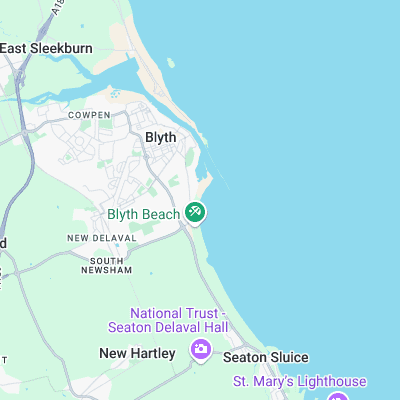 Blyth surf map