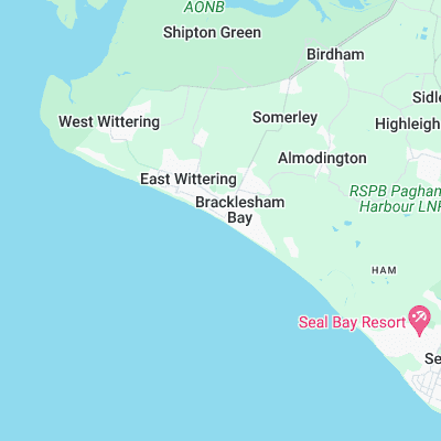 Bracklesham Bay surf map