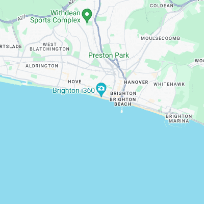 Brighton Pier surf map
